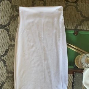 HIGH WAISTED MIDI SKIRT